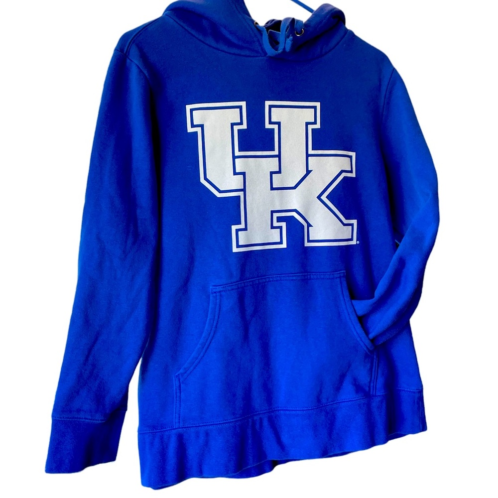 Fanatics Blue Hoodie with White Logo